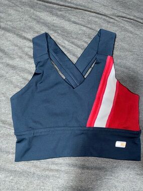 Tommy Hilfiger Navy, Red & White Sports Bra